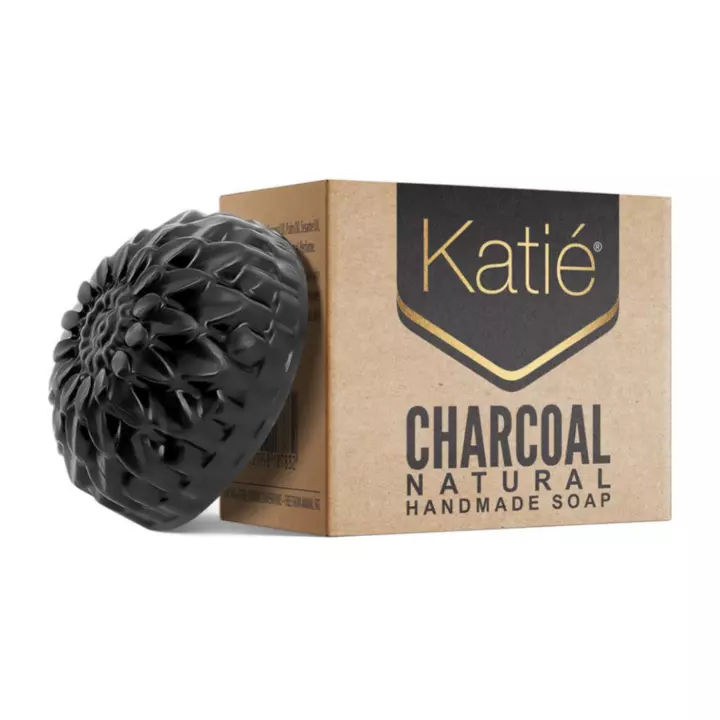 Katie charcoal soap[ 200gm] uploaded by business on 1/29/2023