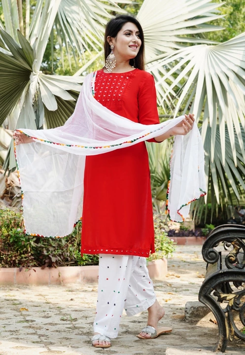 Kurtis with Salwar and dupatta  uploaded by FASHION MART on 1/29/2023