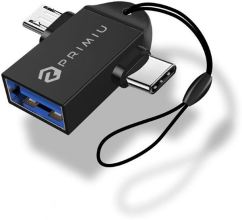 Primiu USB, Micro USB, USB Type C OTG Adapter uploaded by Samar Communication on 1/29/2023