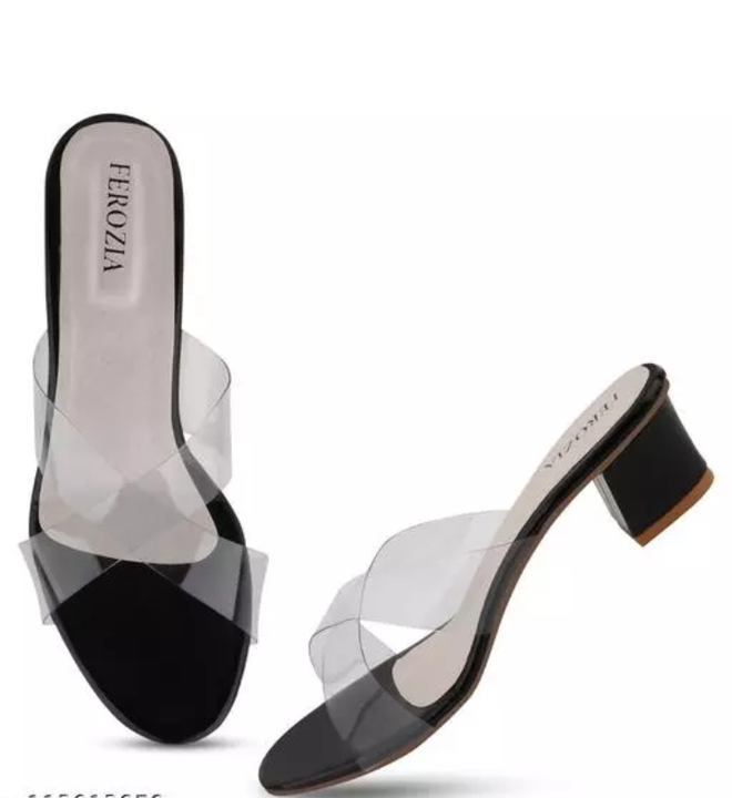 Women Fancy Block Heel Sandals Black uploaded by Is that shop on 1/29/2023