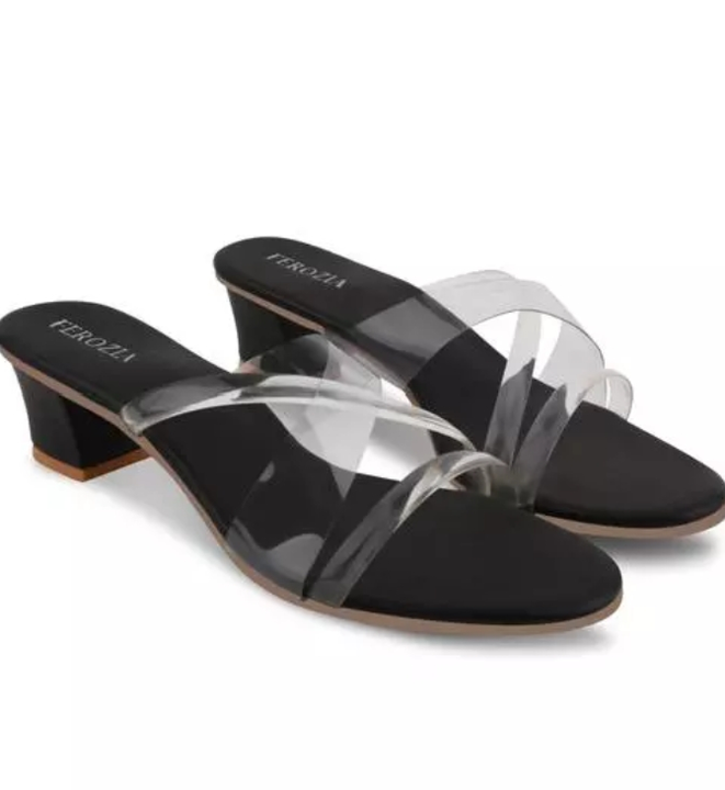 Women Fancy Block Heel Sandals Black uploaded by Is that shop on 1/29/2023