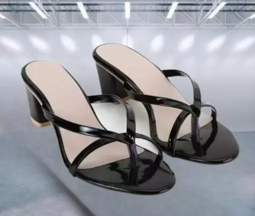 Women Fancy Block heels Black sandals uploaded by business on 1/29/2023