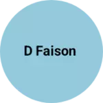 Business logo of D Faison