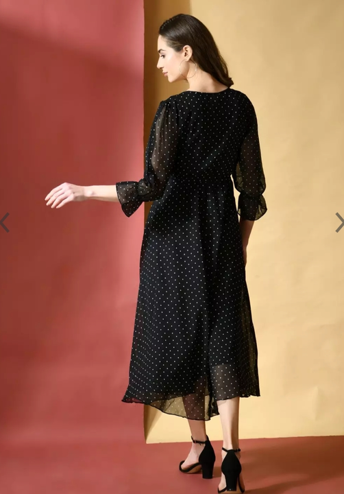 Women Georgette Dress uploaded by DemandNew on 1/29/2023