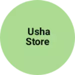 Business logo of Usha Store