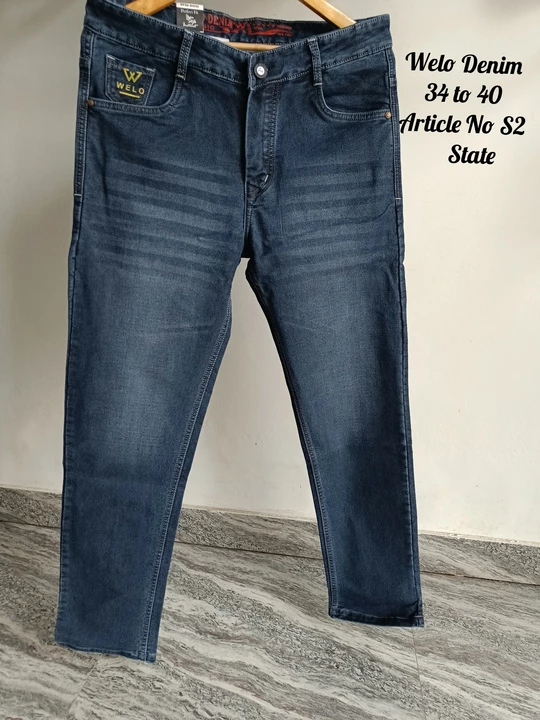 Brand welo jeans size 32 to 40 uploaded by Welo denim man's wear on 1/30/2023
