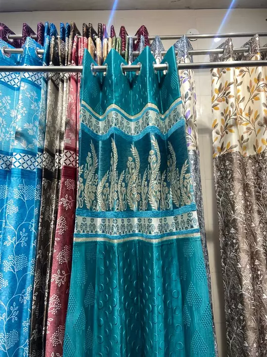 Indigo patch curtains  uploaded by Sahayak Traders on 1/30/2023