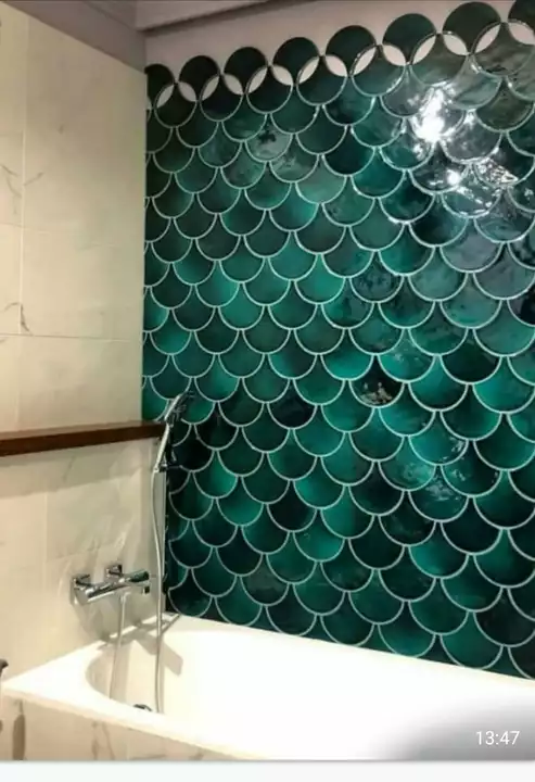 Ceramic Fish Scale Tiles. uploaded by RAJA TILES on 5/29/2024