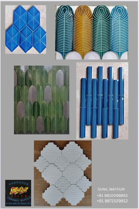 Handmade Ceramic Tiles  uploaded by RAJA TILES on 5/29/2024