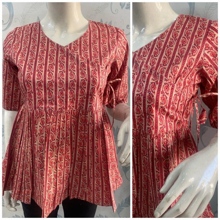 Cotton Printed Top uploaded by JAIPUR APPARELS on 5/30/2024