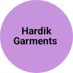 Business logo of Hardik garments