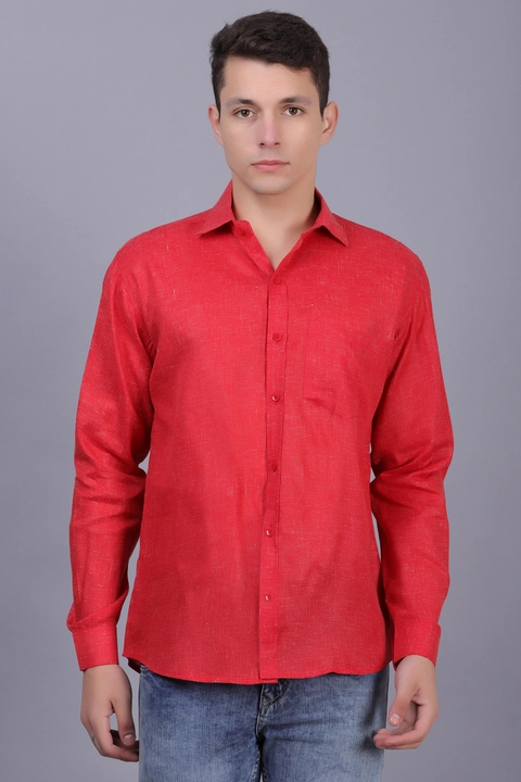 Khadi Cotton Plain Shirt for Men uploaded by AXOLOTL on 1/30/2023