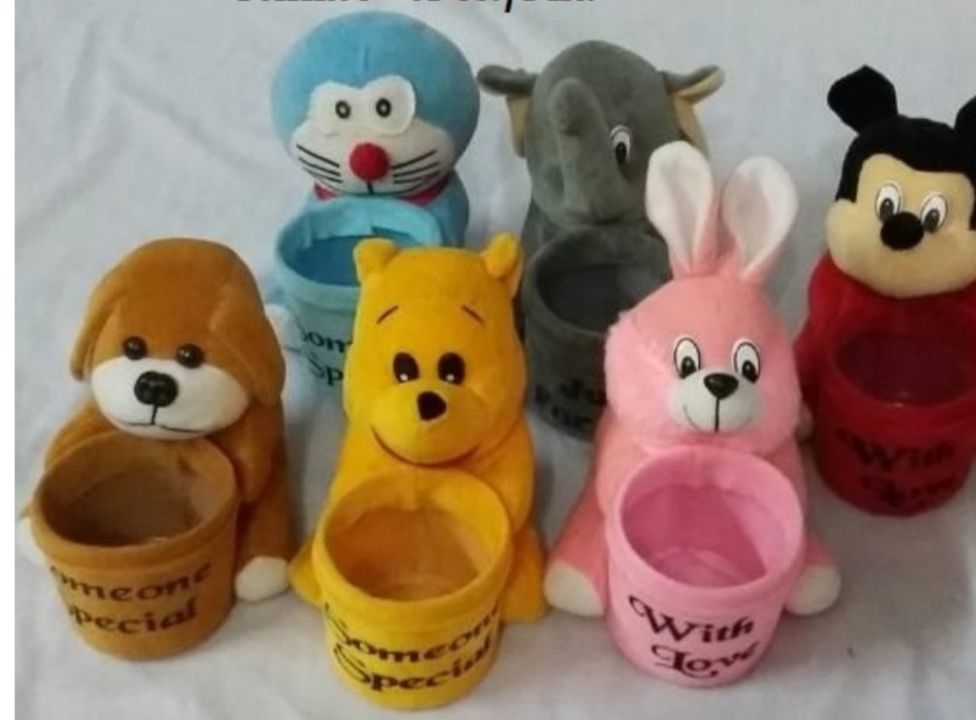 Pen stand soft toy 1 piece only uploaded by Wholesale Bazaar  on 2/17/2021