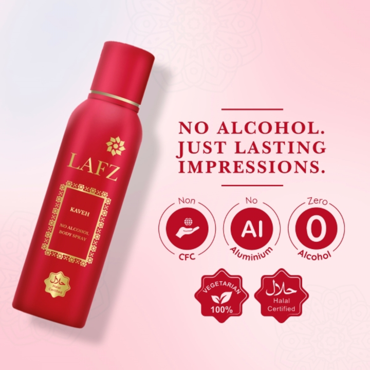 Lafz Kaveh Non Alcoholic Body Spray uploaded by D I Trading on 1/30/2023