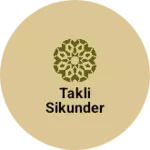 Business logo of Takli sikunder