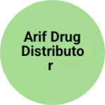 Business logo of Arif drug distributor