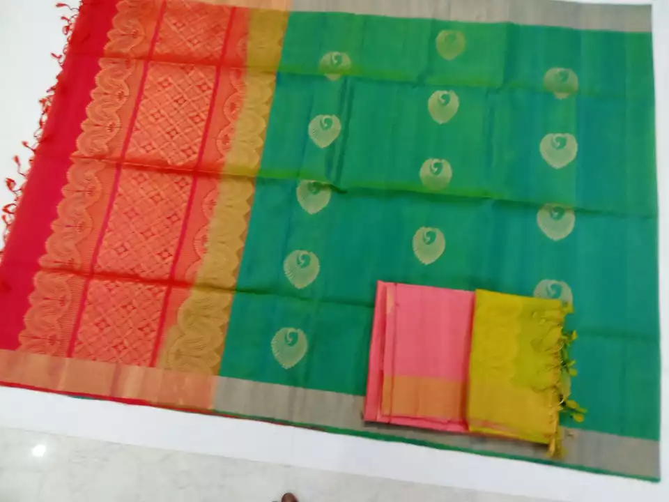 Handloom silk sarees  uploaded by Meena Silk House on 1/30/2023