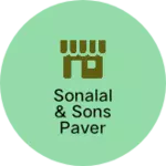 Business logo of Sonalal & sons paver block plant