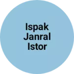 Business logo of Ispak janral Istor