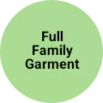 Business logo of Full family garment