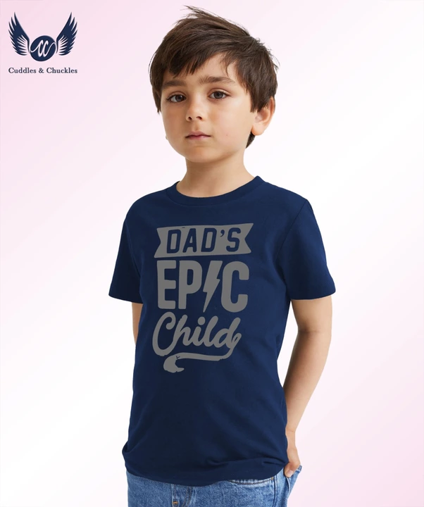 Kids Printed Round Neck T-Shirts uploaded by The Elegant on 1/30/2023