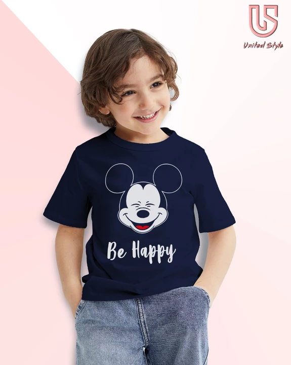 Kids Printed Round Neck T-Shirts uploaded by The Elegant on 5/22/2024