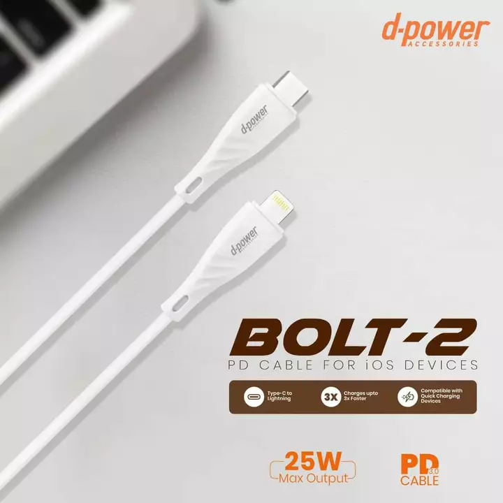 Bolt 2 25watt PD Cable  uploaded by Happy Enterprise on 1/30/2023