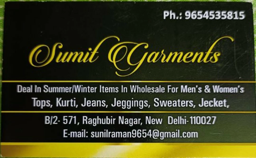 Factory Store Images of Sumit garments