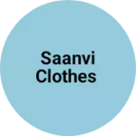 Business logo of Saanvi clothes