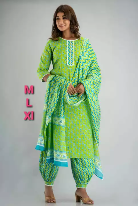 Pure cotton suit with duptta  uploaded by Gudda collection  on 6/2/2024