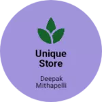 Business logo of Unique store