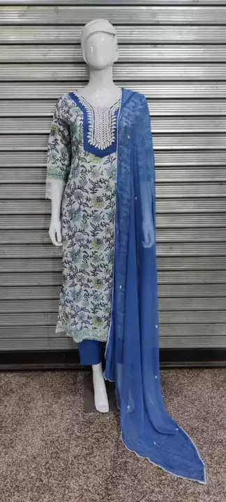 Beautiful kurti pant with duptta uploaded by Maa karni fashion on 1/30/2023