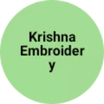 Business logo of Krishna embroidery