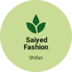 Business logo of Saiyed fashion