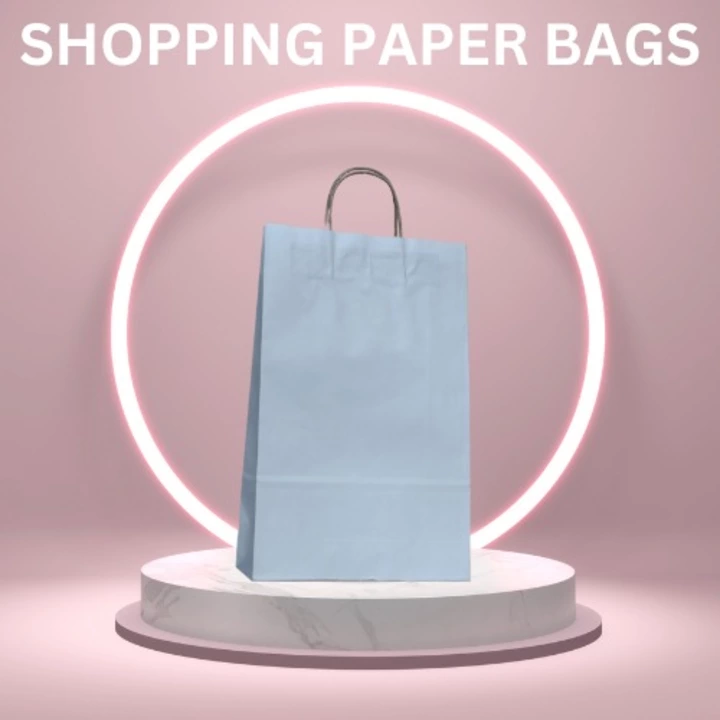 Shopping paper bag uploaded by business on 1/30/2023