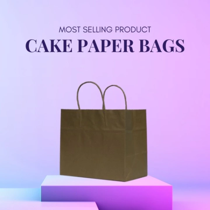 Cake paper bag 1/2 kg uploaded by Mayavioverseas on 1/30/2023