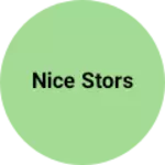 Business logo of Nice stors
