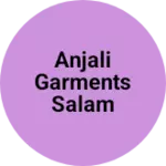 Business logo of Anjali garments Salam main road Nallampallli