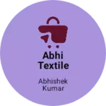 Business logo of Abhi textile