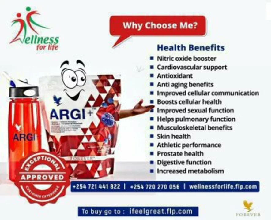 ARGI+™ uploaded by Forever living products on 1/31/2023