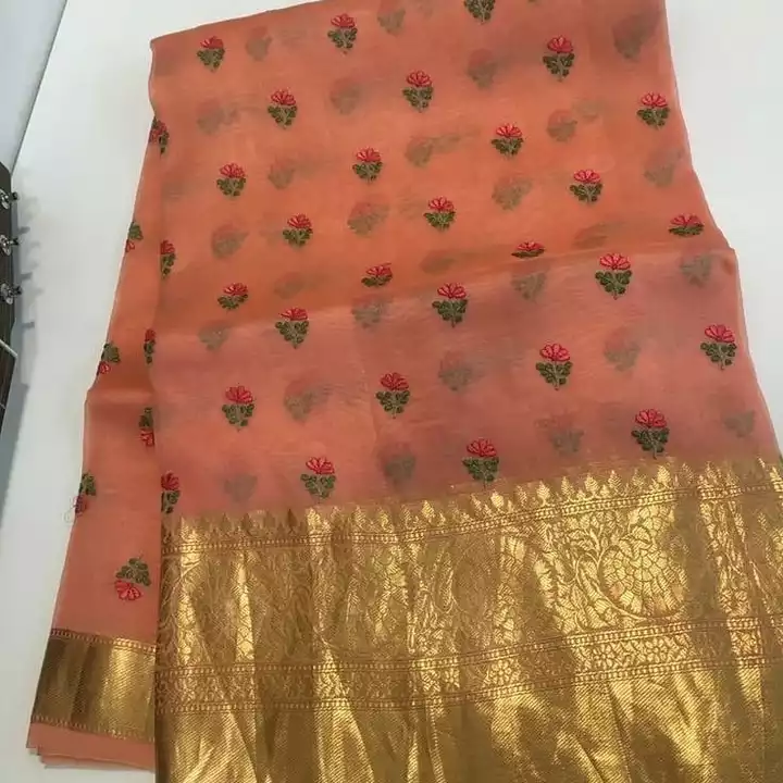 Banarasi Kora organza daybal saree  uploaded by GA Fabrics on 1/31/2023