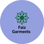 Business logo of Faiz garments