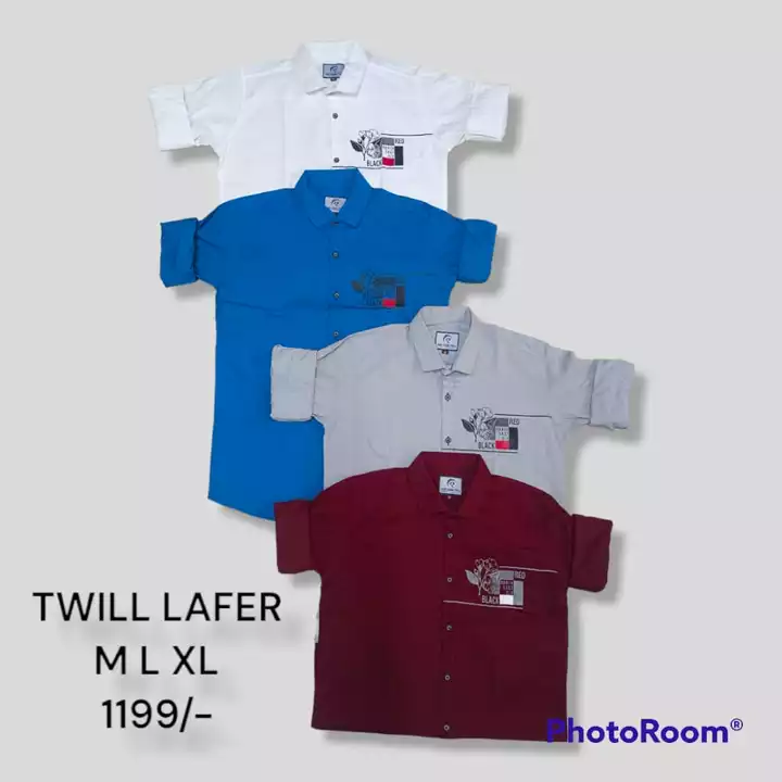 Lafer digital printed fancy shirts uploaded by Kuldevi garment on 1/31/2023