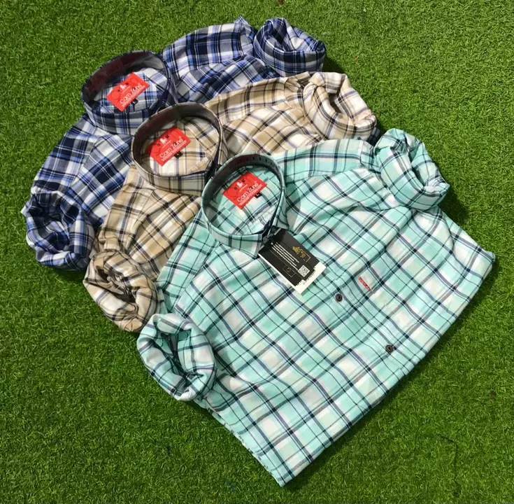 9 Piece Men's Check Shirt  uploaded by Panth_manufracture.ltd on 5/30/2024