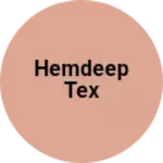 Business logo of Hemdeep tex