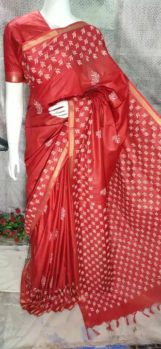 Post image I want 1-10 pieces of Saree at a total order value of 1000. I am looking for 🥰🥰🥰🥰

 *NEW CELLATION 👌🥰👍* 

 Metrils. *KATAN SILK  SAREE*  

HAND BLOCK PRINT

WITH BLOUSE . Please send me price if you have this available.