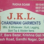 Business logo of JKLCHANDWANIGARMENTS