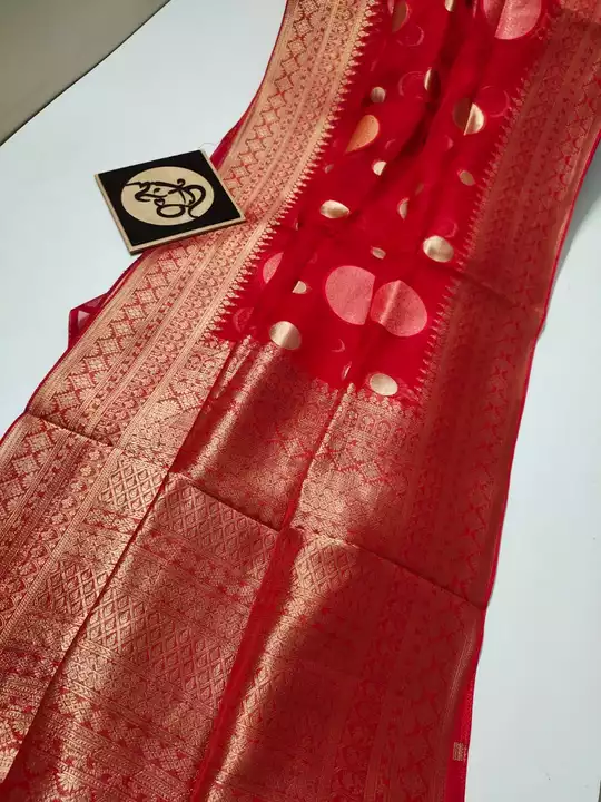 Banarasi handloom soft semi georgette silk uploaded by Sapna paithani  on 1/31/2023