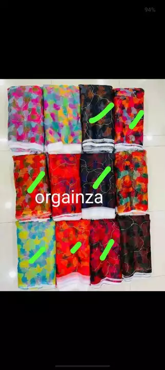 Organza fabric  uploaded by Star Fashion on 1/31/2023