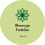 Business logo of Bhaavya fashion shoppee